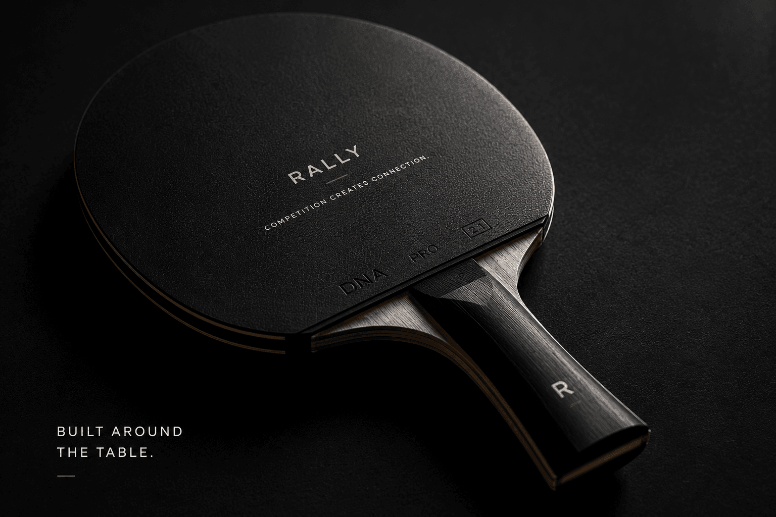 Rally paddle detail